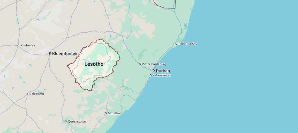 Enklaven Lesotho